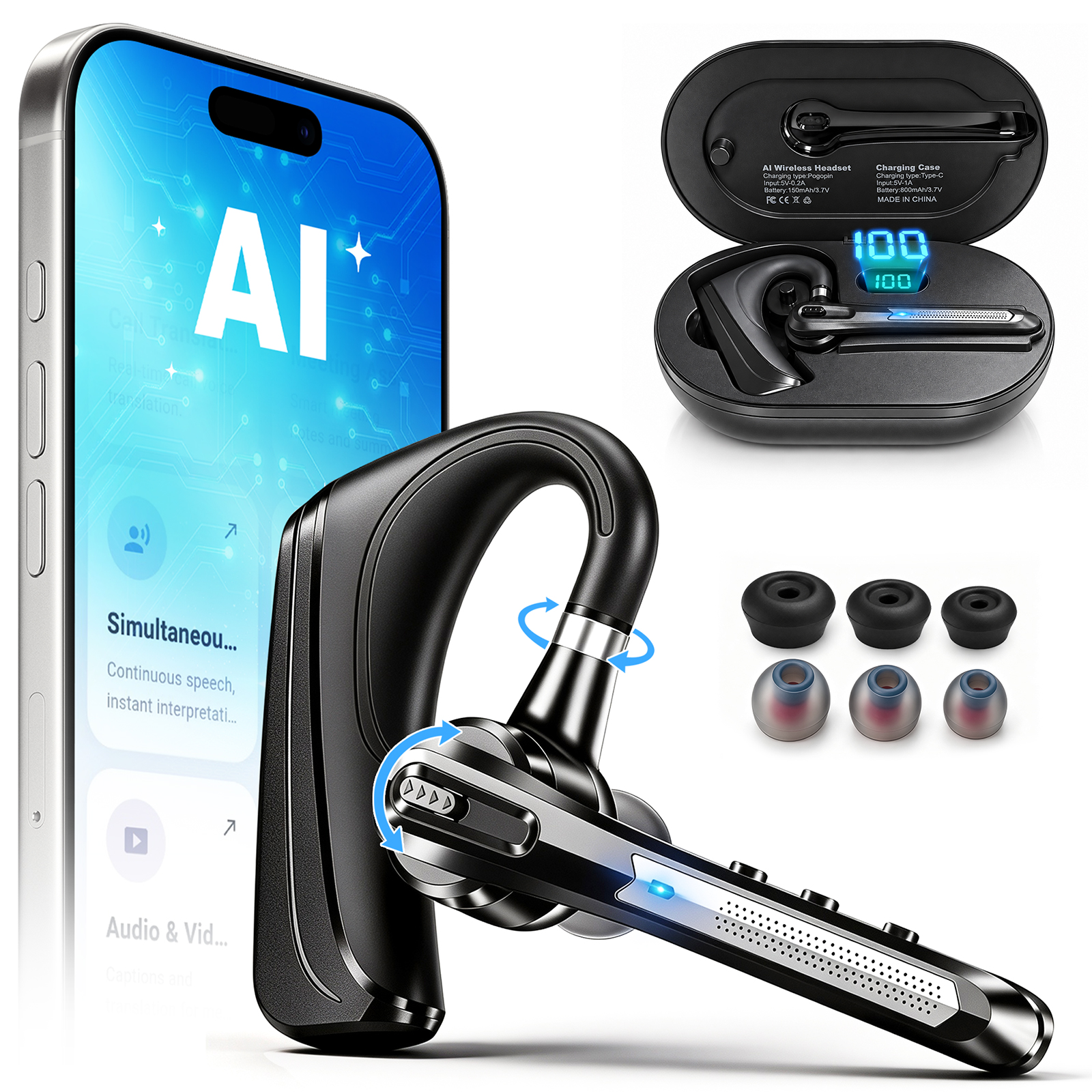 Intelligent Translation Earbud NEW HOT